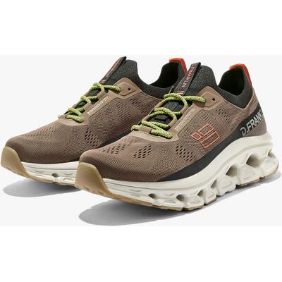 Herren Sneaker D.Franklin - Aero Mesh Brown / Off - Color Bequeme Freizeitschuhe & Komfortabel male Herren Sneaker D.Franklin - Aero Mesh Brown / Off - Color Bequeme Freizeitschuhe & Komfortabel male