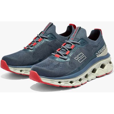 Herren Sneaker D.Franklin - Aero Mesh Navy / Green - Color Bequeme Freizeitschuhe & Komfortabel male Herren Sneaker D.Franklin - Aero Mesh Navy / Green - Color Bequeme Freizeitschuhe & Komfortabel male