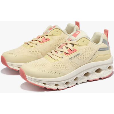Damen Sneaker D.Franklin - Aero Dual Yellow / Off White - Damenschuhe Leicht & Alltagstauglich - Verkauf-Sale female Damen Sneaker D.Franklin - Aero Dual Yellow / Off White - Damenschuhe Leicht & Alltagstauglich - Verkauf-Sale female