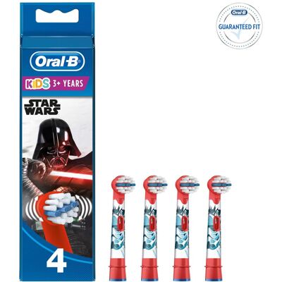 Oral-B Kids Star Wars Ersatz-Bürstenköpfe - 4 Stück Oral-B Kids Star Wars Ersatz-Bürstenköpfe - 4 Stück