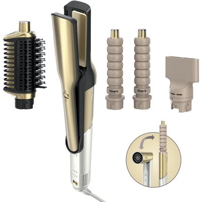 Shark Glam Multistyler für glattes und welliges Haar HD6041SEU Shark Glam Multistyler für glattes und welliges Haar HD6041SEU