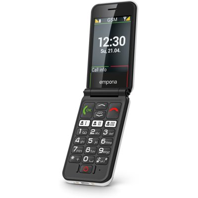 Emporia SIMPLICITYglam 2G, Weiß - Modell 2025 Handy Emporia SIMPLICITYglam 2G, Weiß - Modell 2025 Handy