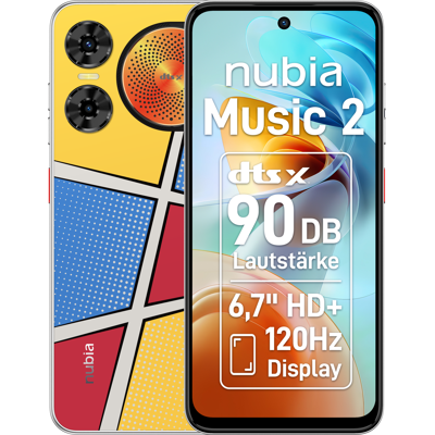 Zte Nubia Music 2 4GB + 128GB Pop Art Smartphone Zte Nubia Music 2 4GB + 128GB Pop Art Smartphone
