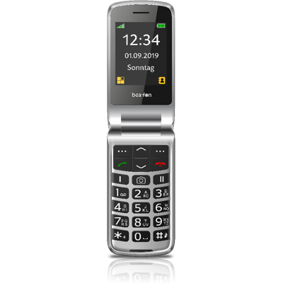 Beafon SL495 2G silber-schwarz - Modell 2025 Handy Beafon SL495 2G silber-schwarz - Modell 2025 Handy