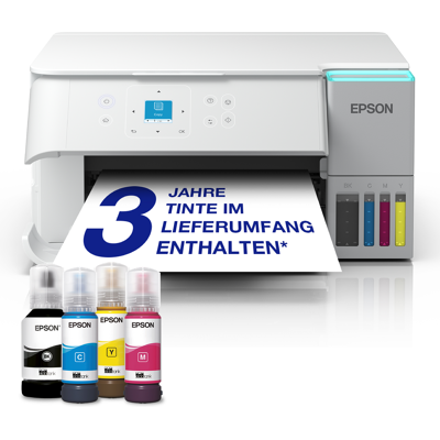 Epson EcoTank ET-2956 Multifunktionsdrucker, Weiß Epson EcoTank ET-2956 Multifunktionsdrucker, Weiß