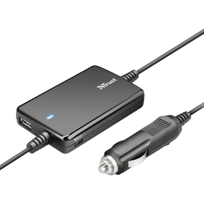 Trust Ultraslim Universal 70W Car Laptop Charger with USB port Laptop-Netzteil Trust Ultraslim Universal 70W Car Laptop Charger with USB port Laptop-Netzteil