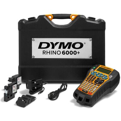 Dymo Rhino 6000+ im stabilen Hartschalenkoffer ABC UK Etikettendrucker Dymo Rhino 6000+ im stabilen Hartschalenkoffer ABC UK Etikettendrucker