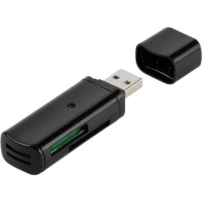 Vivanco Universal USB 2.0 Cardreader für PC und MAC (36656) Vivanco Universal USB 2.0 Cardreader für PC und MAC (36656)