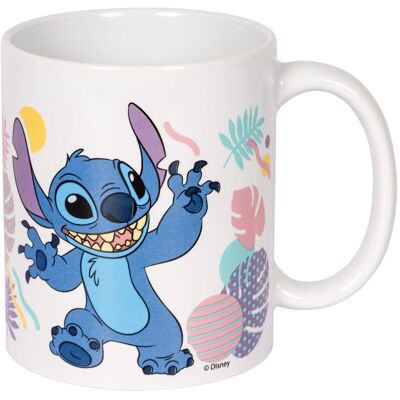 Stor Hawaiian Flower Tasse - 325ml Keramik - Offizielles Disney Stitch Geschenk Stor Hawaiian Flower Tasse - 325ml Keramik - Offizielles Disney Stitch Geschenk