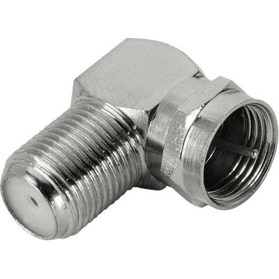 AVINITY SAT-Winkeladapter 90° F-Stecker - F-Kupplung (00107609) AVINITY SAT-Winkeladapter 90° F-Stecker - F-Kupplung (00107609)