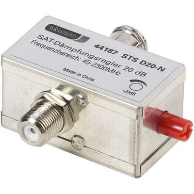 Vivanco 44187 SAT-Dämpfungsregler 20 dB Vivanco 44187 SAT-Dämpfungsregler 20 dB