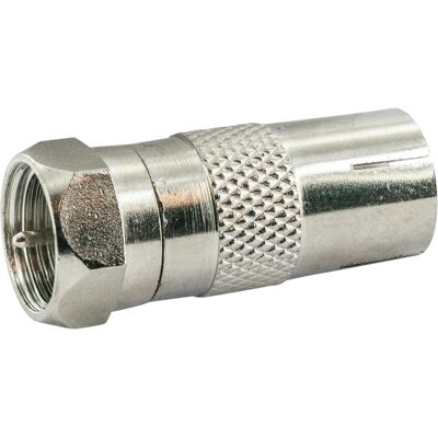 Schwaiger Adapter UEST9300 - F-Stecker > IEC Buchse Schwaiger Adapter UEST9300 - F-Stecker > IEC Buchse