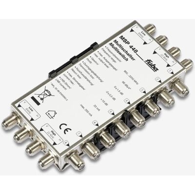 fuba - MSP 448 - 4 Eingänge - 8 Ausgänge - Satelliten-Multischalter fuba - MSP 448 - 4 Eingänge - 8 Ausgänge - Satelliten-Multischalter