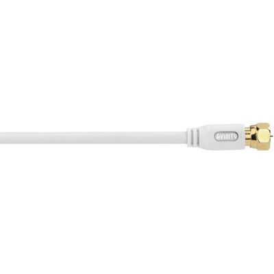 AVINITY SAT-Anschlusskabel, F-Stecker - F-Stecker, vergoldet, 105 dB, 3,0 m (00127191) AVINITY SAT-Anschlusskabel, F-Stecker - F-Stecker, vergoldet, 105 dB, 3,0 m (00127191)