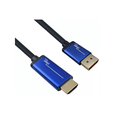 DINIC Premium Displayport 1.4 auf HDMI Kabel, 2m DINIC Premium Displayport 1.4 auf HDMI Kabel, 2m