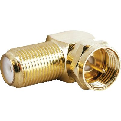 Schwaiger F-Winkeladapter GOWAD8321 - F-Stecker > F-Buchse Schwaiger F-Winkeladapter GOWAD8321 - F-Stecker > F-Buchse