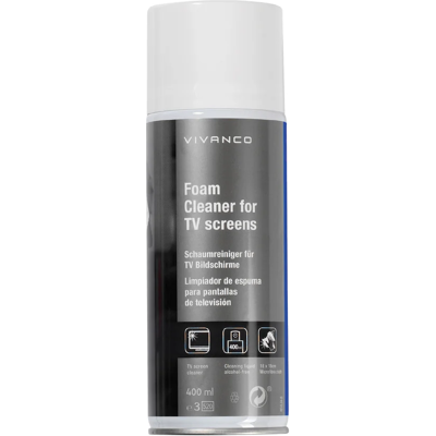 Vivanco TV Bildschirm Reinigungsschaum, 400 ml (39755) Vivanco TV Bildschirm Reinigungsschaum, 400 ml (39755)