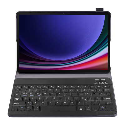 SBS Just in Case Samsung Galaxy Tab S10 FE / S9 / S9 FE - Premium Bluetooth Keyboard Cover Qwertz, Black Tablet-Hülle SBS Just in Case Samsung Galaxy Tab S10 FE / S9 / S9 FE - Premium Bluetooth Keyboard Cover Qwertz, Black Tablet-Hülle