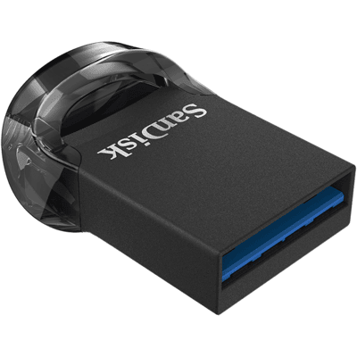 Sandisk Ultra Fit USB 3.1 128GB schwarz (173488) USB-Stick Sandisk Ultra Fit USB 3.1 128GB schwarz (173488) USB-Stick