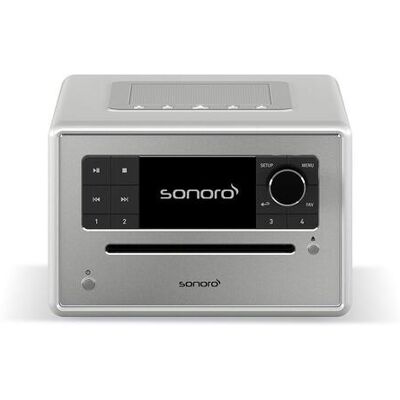 Sonoro Kompaktanlage ELITE SO-9110-200-SI silber hochglanz- silber Sonoro Kompaktanlage ELITE SO-9110-200-SI silber hochglanz- silber