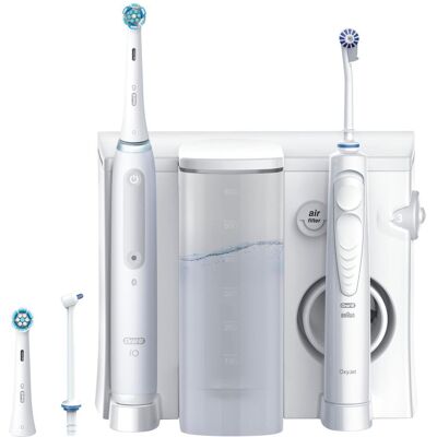 Oral-B iO4 & OxyJet Elektrische Zahnbürste Weiß - Elektrische Zahnbürste Oral-B iO4 & OxyJet Elektrische Zahnbürste Weiß - Elektrische Zahnbürste