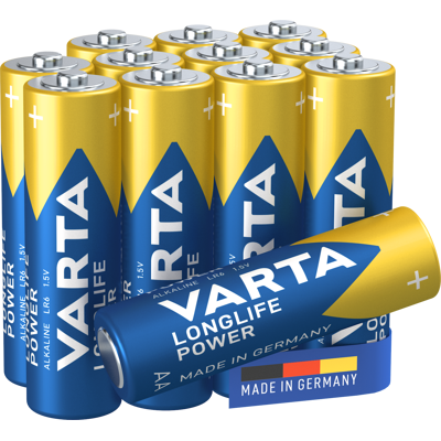 Varta Batterie Longlife Power AA Batterie 8+4 Blister Varta Batterie Longlife Power AA Batterie 8+4 Blister