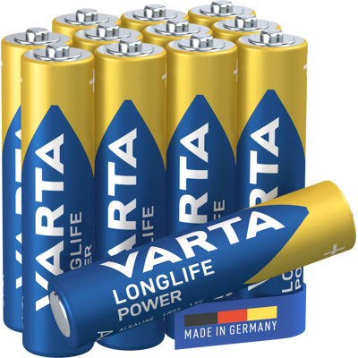 Varta 04903 121 772 Haushaltsbatterie AAA - Alkalisch Varta 04903 121 772 Haushaltsbatterie AAA - Alkalisch