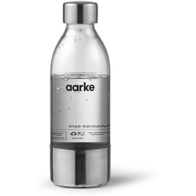 aarke PET-Wasserflasche für Carbonator 3, 450 ml, Edelstahl (00215213) aarke PET-Wasserflasche für Carbonator 3, 450 ml, Edelstahl (00215213)
