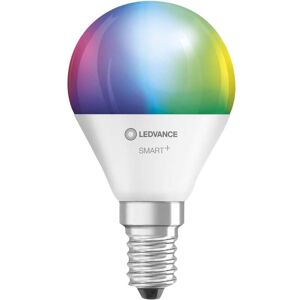 LEDVANCE Smarte LED-Lampe WiFi, Tropfen, 5W ersetzt 40W, E14, RGBW, matt (00217489) LEDVANCE Smarte LED-Lampe WiFi, Tropfen, 5W ersetzt 40W, E14, RGBW, matt (00217489)