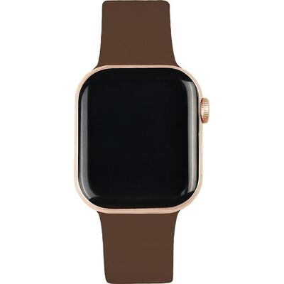 iDeal of Sweden Silicone Watch Band 42/44/45/46/49 S-M Mocha Mousse iDeal of Sweden Silicone Watch Band 42/44/45/46/49 S-M Mocha Mousse