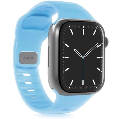 SBS GLOW Ersatzarmband für Apple Watch 38-42mm, Hellblau SBS GLOW Ersatzarmband für Apple Watch 38-42mm, Hellblau