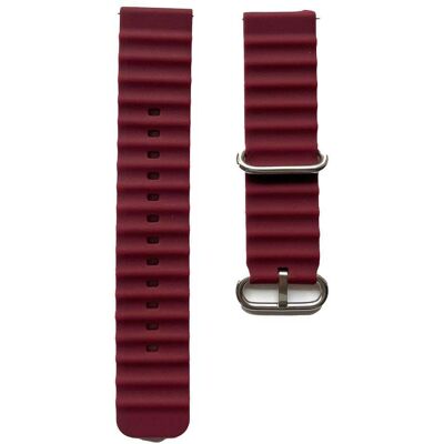 Peter Jäckel Armband 22mm Sporty Bordeaux Peter Jäckel Armband 22mm Sporty Bordeaux