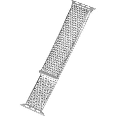 Peter Jäckel Watch Band für Apple Watch 41/40mm (Series 4-11), 38mm (Series 1-3) Nylon White (18057) Peter Jäckel Watch Band für Apple Watch 41/40mm (Series 4-11), 38mm (Series 1-3) Nylon White (18057)