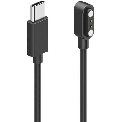 Ladekabel für Hama Smartwatches, mit Magnetic Charge, USB-C, 60 cm, Schwarz (00178638) Ladekabel für Hama Smartwatches, mit Magnetic Charge, USB-C, 60 cm, Schwarz (00178638)