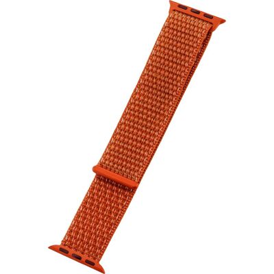 Peter Jäckel Watch Band für Apple Watch Ultra 49mm/ Watch 45/44mm (Series 4-10)/ 42mm (Series 1-3) Nylon Orange Peter Jäckel Watch Band für Apple Watch Ultra 49mm/ Watch 45/44mm (Series 4-10)/ 42mm (Series 1-3) Nylon Orange