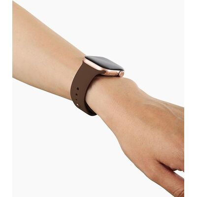 iDeal of Sweden Silicone Watch Band 38/40/41/42 M-L Mocha Mousse iDeal of Sweden Silicone Watch Band 38/40/41/42 M-L Mocha Mousse