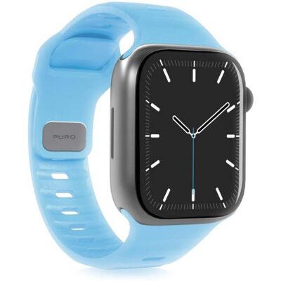 SBS GLOW Ersatzarmband für Apple Watch 42-49mm, Hellblau SBS GLOW Ersatzarmband für Apple Watch 42-49mm, Hellblau