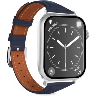 SBS PETITE Echtleder-ArmBand für Apple Watch bis Serie 9 38-40-41mm - Serie 10 42mm SBS PETITE Echtleder-ArmBand für Apple Watch bis Serie 9 38-40-41mm - Serie 10 42mm