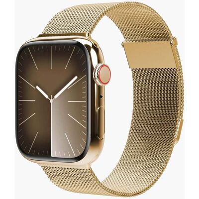 Vonmählen Watch Strap - Milanese Loop 2 - Armband für Apple Watch 40 / 41 / 42 mm, Gold Armband Vonmählen Watch Strap - Milanese Loop 2 - Armband für Apple Watch 40 / 41 / 42 mm, Gold Armband