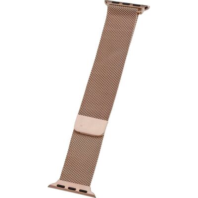 Peter Jäckel Watch Band für Apple Watch 41/40mm (Series 4 - 11)/ 38mm (Series 1 - 3) Milanaise Rose Gold Peter Jäckel Watch Band für Apple Watch 41/40mm (Series 4 - 11)/ 38mm (Series 1 - 3) Milanaise Rose Gold