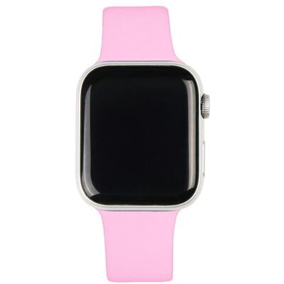 iDeal of Sweden Silicone Watch Band 38/40/41/42 M-L Bubblegum Pink iDeal of Sweden Silicone Watch Band 38/40/41/42 M-L Bubblegum Pink