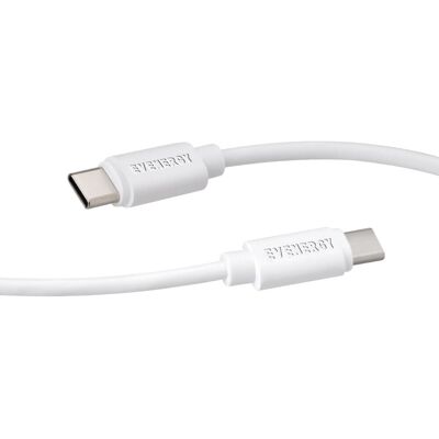 SBS weißes USB-C Kabel 1m SBS weißes USB-C Kabel 1m