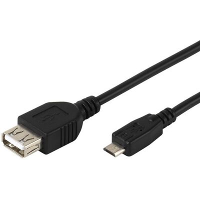 Vivanco OTG Adapterkabel, Micro USB USB, 0,15m (35567) Vivanco OTG Adapterkabel, Micro USB USB, 0,15m (35567)