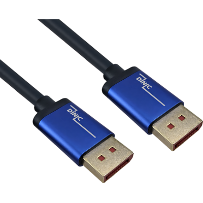 DINIC Premium DisplayPort 1.4 HQ Kabel, 32.4Gbps, 4K@120Hz, 8K@60Hz, 3D, HDR, 3m DINIC Premium DisplayPort 1.4 HQ Kabel, 32.4Gbps, 4K@120Hz, 8K@60Hz, 3D, HDR, 3m
