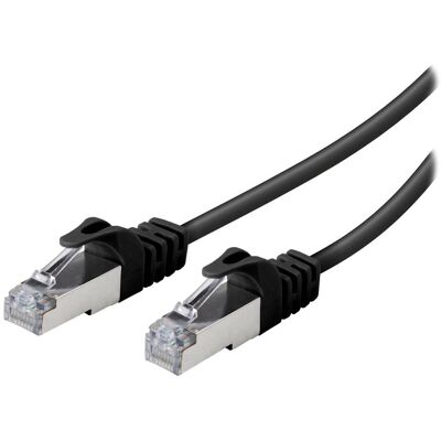 SBS S/FTP CAT 6a Netzwerkkabel, 3m, schwarz SBS S/FTP CAT 6a Netzwerkkabel, 3m, schwarz