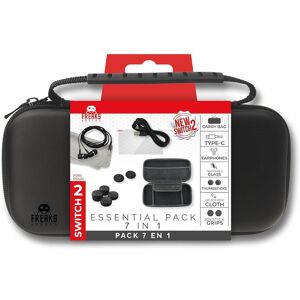 Freaks and Geeks Nintendo Switch 2 Zubehör Set 7:1, schwarz Freaks and Geeks Nintendo Switch 2 Zubehör Set 7:1, schwarz