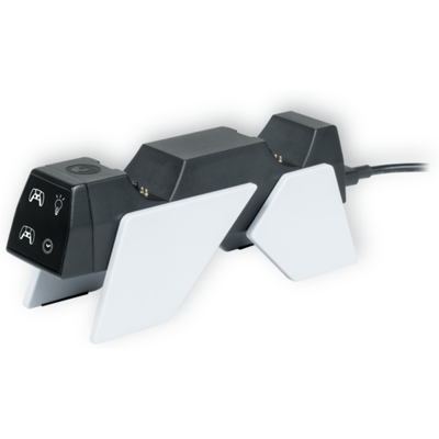 Bigben USB Dual-Charger V4 für PS5 Controller, Schwarz/Weiß Bigben USB Dual-Charger V4 für PS5 Controller, Schwarz/Weiß
