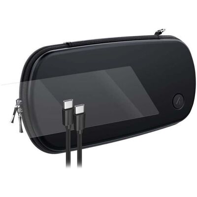Nintendo Travel Kit (Tasche/Kabel/Glas), Schwarz Nintendo Travel Kit (Tasche/Kabel/Glas), Schwarz