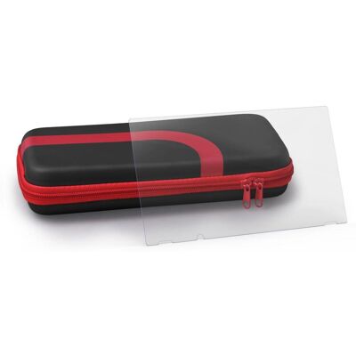 uRage 8-in-1 Set (Tasche, Schutzglas, Controler Aufsätze) für Nintendo Switch, Schwarz/Rot (00115517) uRage 8-in-1 Set (Tasche, Schutzglas, Controler Aufsätze) für Nintendo Switch, Schwarz/Rot (00115517)