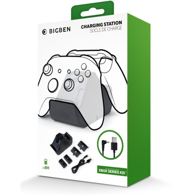 Bigben Duale Controller-Ladestation schwarz Xbox Series S X Bigben Duale Controller-Ladestation schwarz Xbox Series S X